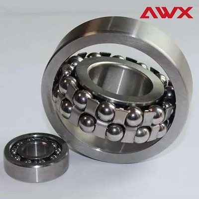 Chrome Steel Double Row Self Aligning Bearing 1217 Dengan Nomor beban 65.5 KN / C3 Clearance