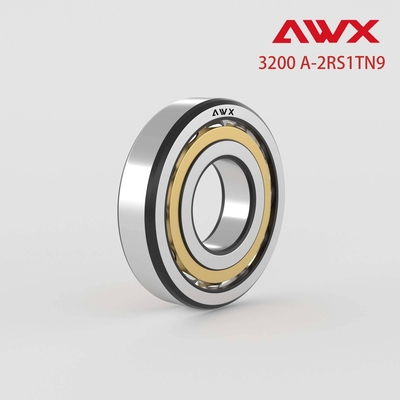 AWX Precision Double Row Angular Bearing 3200 A-2RS1TN9 Disesuaikan Dapat diterima