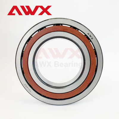 100x265x60mm Kecepatan Single Row Angle Contact Ball Bearing Dengan Suj2 Keramik Ball