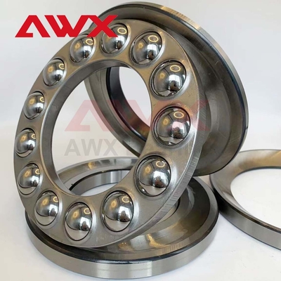 China Heavy Duty Steel Cage Open Thrust Ball Bearing 53210 53211 53212 53213 Untuk Peralatan Industri