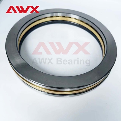 Baja Bagian Otomotif Flat Thrust Roller Bearing 81214 81215 81216 Dengan Material Kandang Kuningan Dan Getaran Z2V2