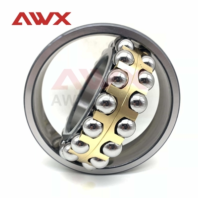 Garis ganda Self-Aligning Ball Bearing 2305m 2306 M 2307 2308 2309 Silingker lubang menyelaraskan bola bearing