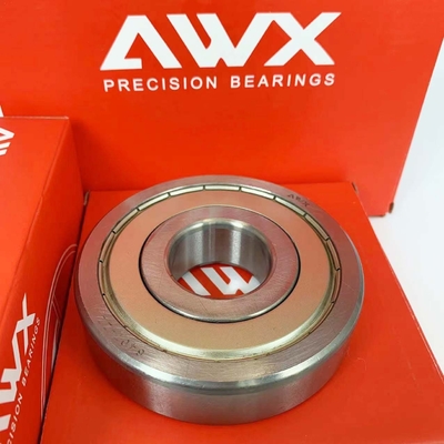 High Precision Rich Stock Single Row Deep Groove Ball Bearing 6000 2rs Zz untuk Sepeda Motor